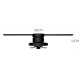 LED голографический 3D проектор 42 CM US F3 SD/ISO WIFI