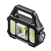 Аккумуляторный LED фонарь с солнечной панелью YD 2205