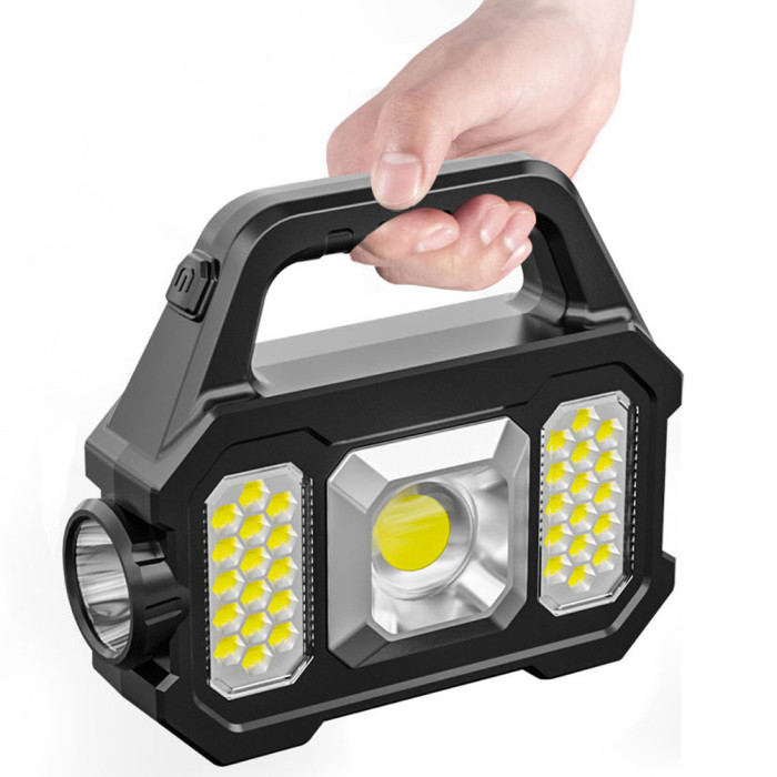 Акумуляторний LED ліхтар із сонячною панеллю YD 2205