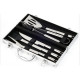 Набор для мангала BBQ Tools Set AL-5 в алюминиевом кейсе 37х13х7см