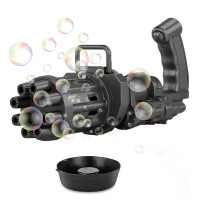 Детский автоматический пистолет-пулемёт для мыльных пузырей Bubble Gun Blaste