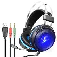 Игровые наушники с подсветкой и микрофоном Misde G5S