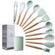 Набор кухонных принадлежностей Kitchen Set, 12 предметов (Бирюзовый)