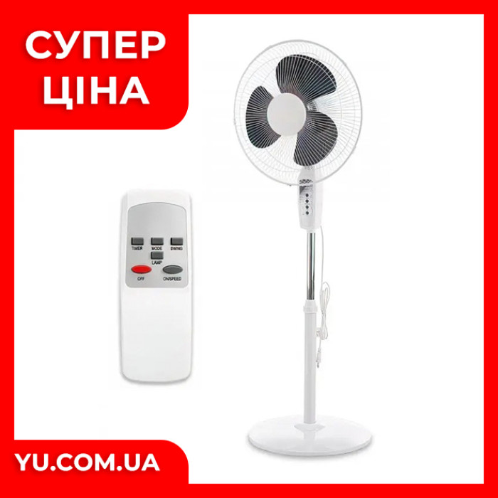 Вентилятор для підлоги WX-1604R з пультом