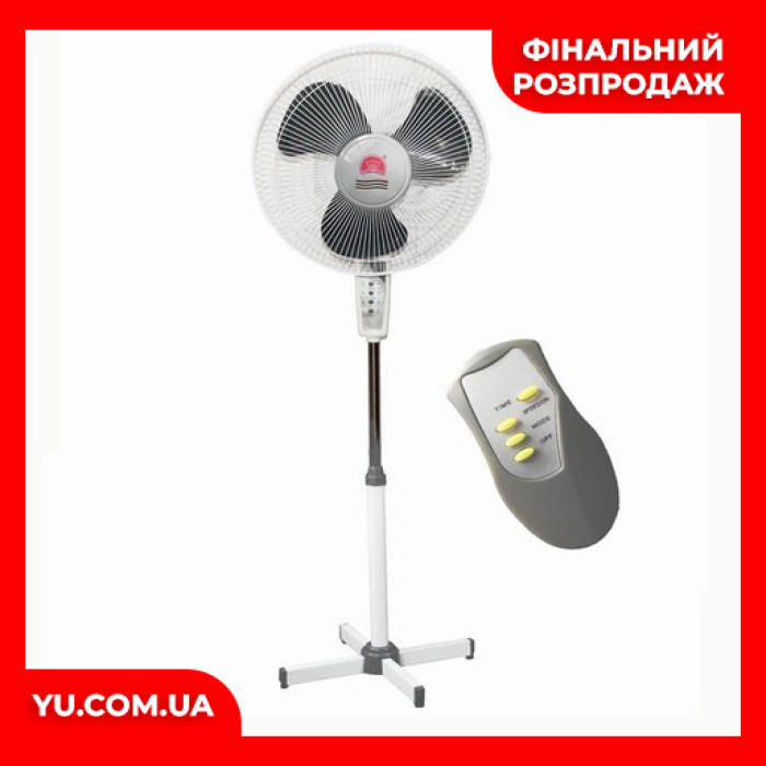 Підлоговий вентилятор WX-1608R з пультом