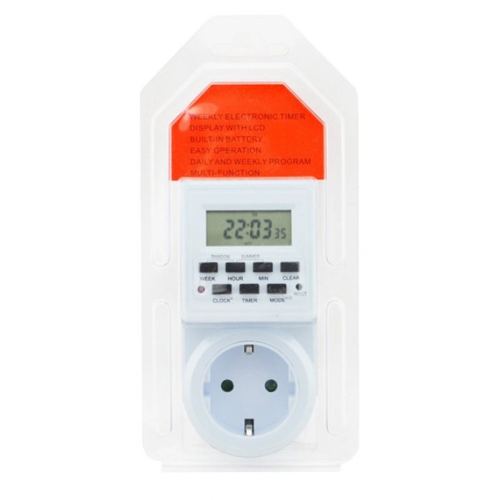 Розетка c таймером отключения Programmer timer digital
