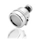 Водосберегательная никелированная насадка аэратор на кран Water Saver NEW 360°