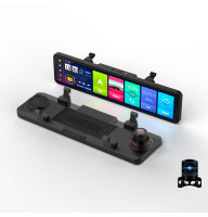 Дзеркало відеореєстратор Android 12"- touch screen, Android 8.1, 2GB+32GB 4G