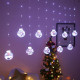 Гірлянда Xmas мікс 4 види 200L W-1 Copper curtain ball lamp (3M*1.5M) (Холодний Білий)
