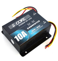 Перетворювач постійної напруги 5CORE з світловою індикацією, 24V-12V, 10A