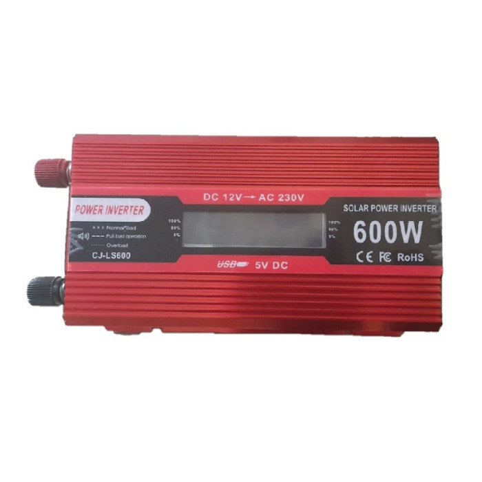 Перетворювач напруги 600W D+LCD 12V Digital