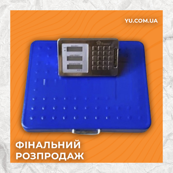 Ваги електронні торгові WIFI 600кг 45x60см ACS