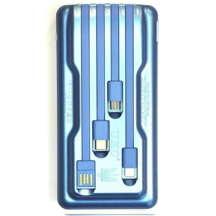 Універсальний Powerbank UKC SOLAR ENERGY ART-8285 на сонячній батареї 10000mAh