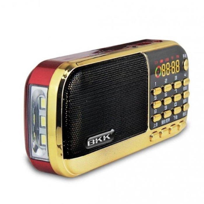 Карманный радиоприемник BBK B836S USB/MP3 с фонариком