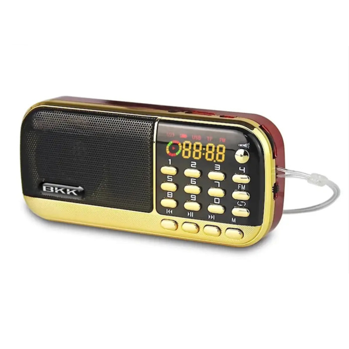 Карманный радиоприемник BBK B836S USB/MP3 с фонариком