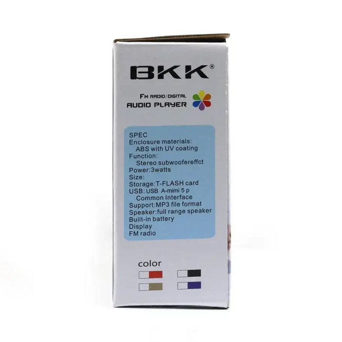Кишеньковий радіоприймач BKK S61 USB/MP3