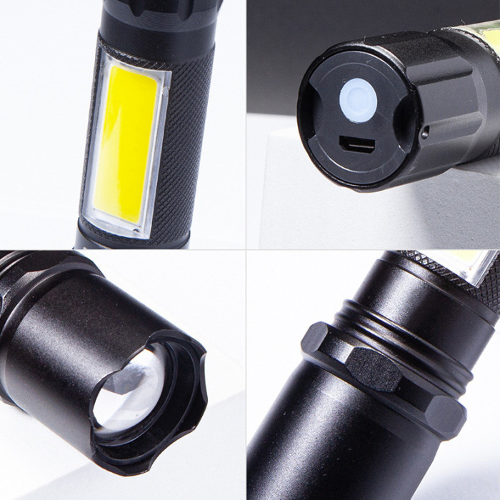Ручний ліхтарик BL W546 COB