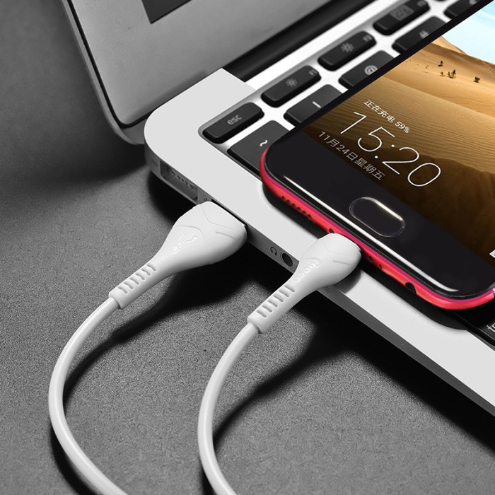 Кабель для заряджання HOCO COOL DATA CABLE X 37 Micro-USB