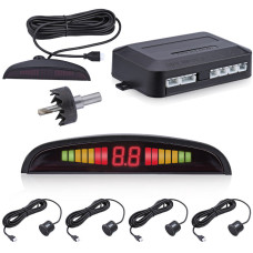 Автомобильный парктроник Car Radar parking на 4 датчика + LCD монитор