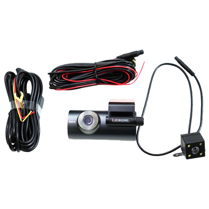 Автомобильный видеорегистратор с двумя камерами DVR V7 Wi-Fi