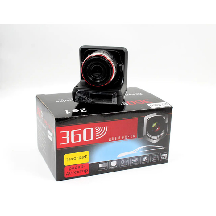 Автомобільний відеореєстратор із антирадаром 2 в 1 DVR VG3