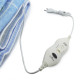 Тепле електропростирадло з підігрівом Electric Blanket 150х180см (у клітинку, Вишні)