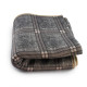 Тепла електропростирадло з підігрівом Electric Blanket 150х120см (клітчаста, Сіра)