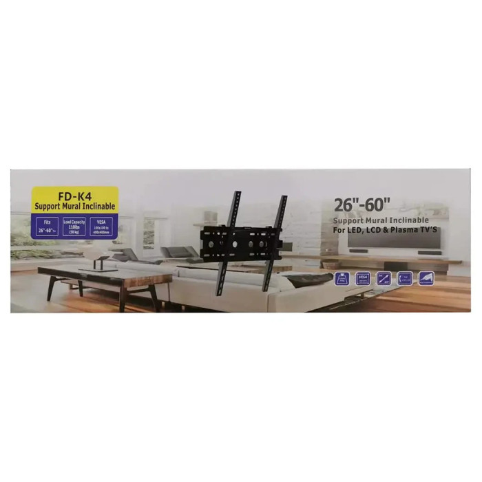Кронштейн крепление для телевизора на стену 26"-60" FD-K4