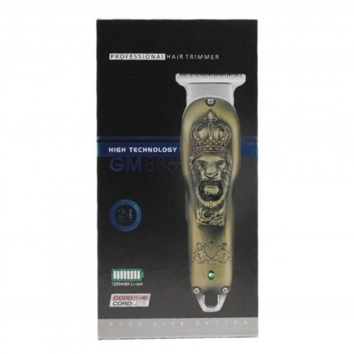 Професійна стрижкова машинка Gemei GM-886 з 5 насадками