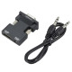Адаптер-перехідник HDMI to VGA OUT Black