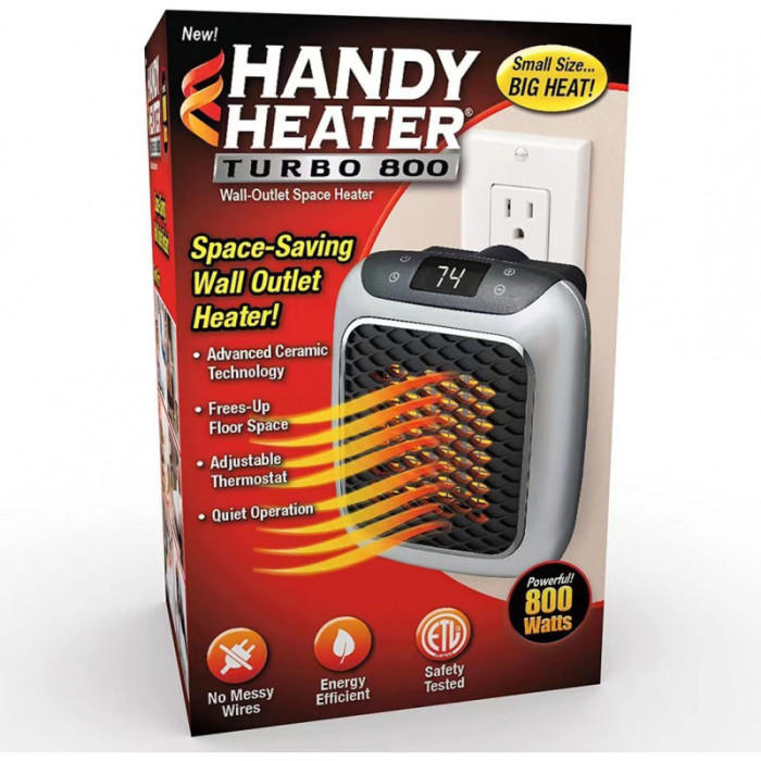 Портативний обігрівач Handy Heater Turbo 800W