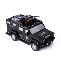 Электронная копилка-сейф Машина полиции Hummer Piggy bank