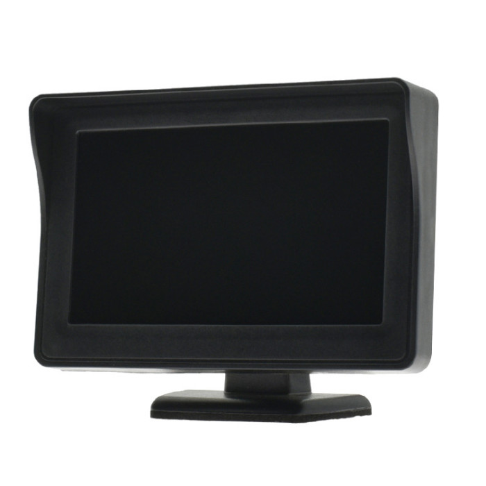 Дисплей автомобильный монитор для двух камер заднего вида LCD 4.3