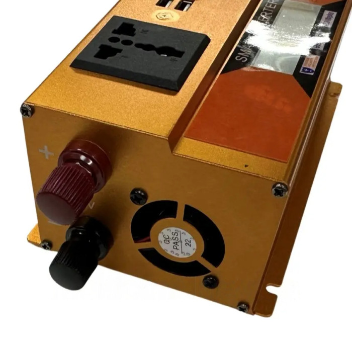 Преобразователь напряжения 1000W 12V/24V + LCD