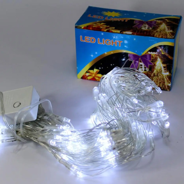 Xmas гірлянда LED 120P NET W Cітка (1.5M*1.5M) (Холодний білий)