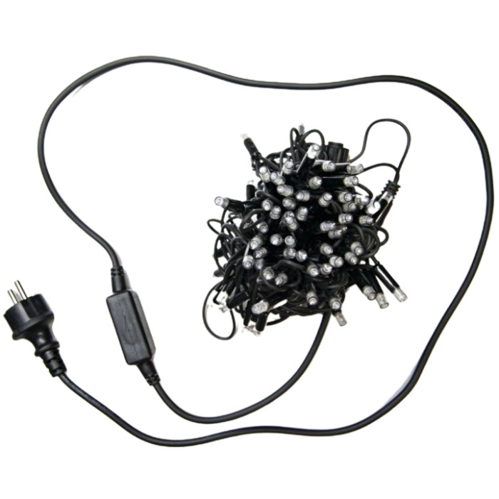 Вулична гірлянда LED-100L 3.3 Line B 3.3 чорний дріт (10М) (Синій)