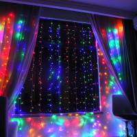 Гирлянда XMAS LED 168 RGB Водопад 2М*2М