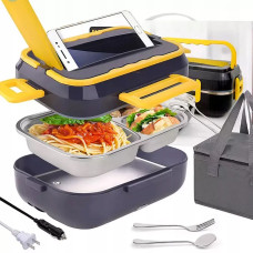 Ланч-бокс с подогревом на 3 отделения LUNCH BOX 220V/12V (1,5 л.)