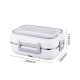Ланч-бокс с подогревом на 3 отделения LUNCH BOX 220V/12V (1,5 л.)