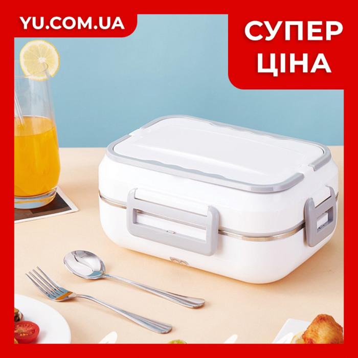 Ланч-бокс с подогревом на 3 отделения LUNCH BOX 220V/12V (1,5 л.)