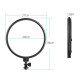 Кільцева LED лампа Camera Light Circular 14" 27см M666