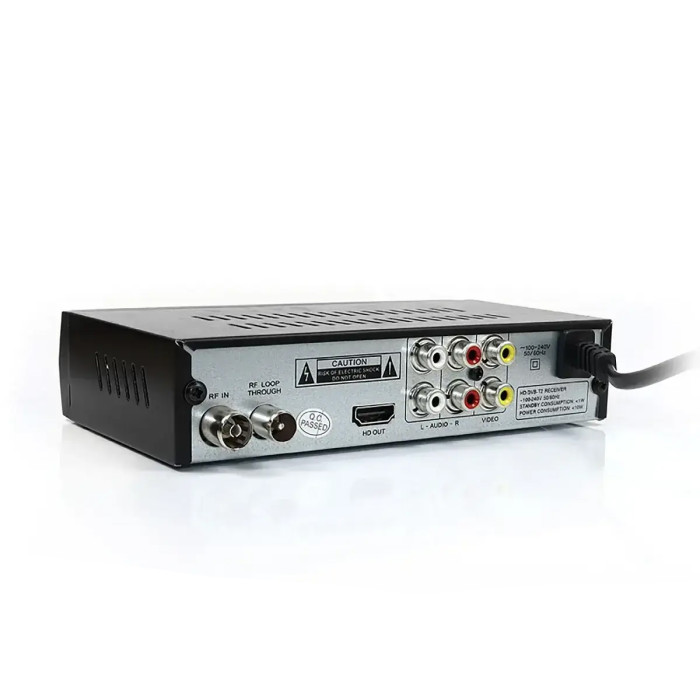 Цифровий ефірний приймач із екраном DVB-T2 метал. IPTV/YouTube/WiFi/MP4/1080 Megogo MG-2022