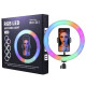 Кільцева LED лампа MJ-30 RGB 30см