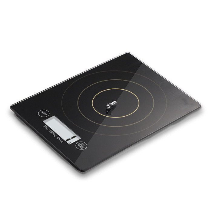 Електронні кухонні ваги з плоскою платформою Domotec MS-912 5кг