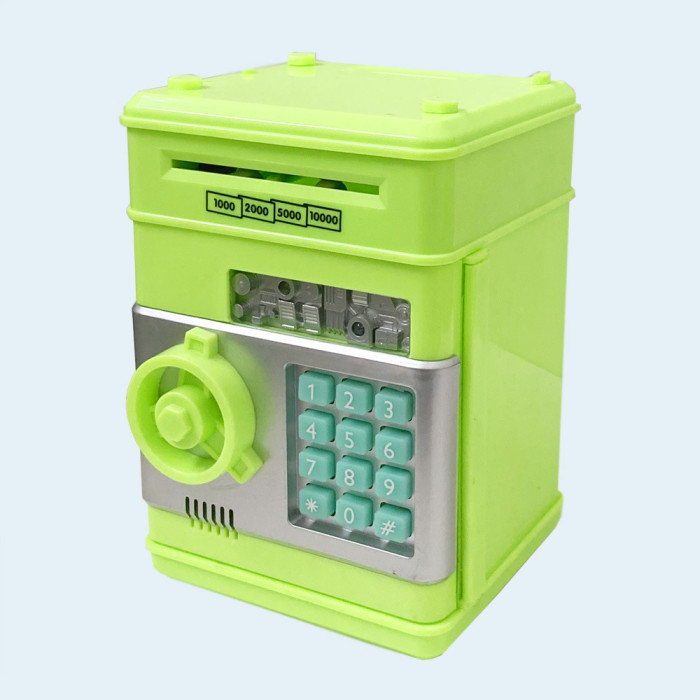 Детская копилка сейф NUMBER BANK с кодовым замком