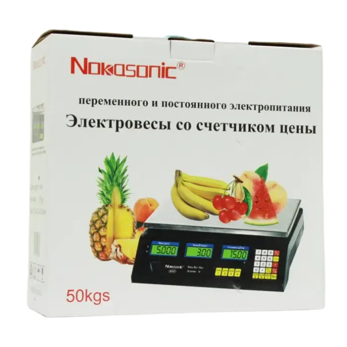 Торгові ваги Nokasonic Nk-50 (до 50 кг) 