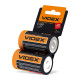 Батарейка солевая VIDEX R20P/D упаковка SHRINK CARD 2 шт.