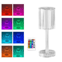 Настольная хрусталь лампа RGB Crystal Table Lamp