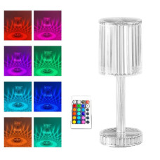 Настольная хрусталь лампа RGB Crystal Table Lamp