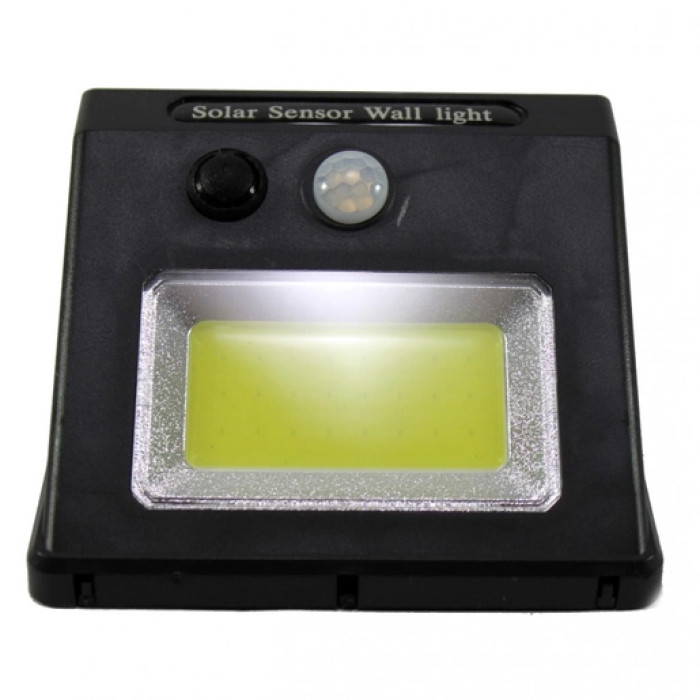 Настінний вуличний світильник-ліхтар Solar SH-1605 SENSOR COB